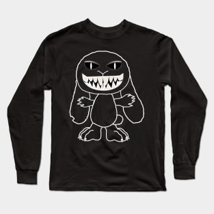 Creepy Bunny Long Sleeve T-Shirt